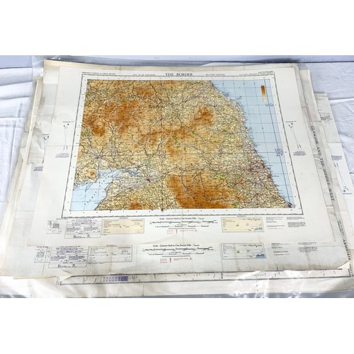 81 - VERY LARGE SELECTION OF ORDNANCE SURVEY / REFERENCE MAPS  MANY ONE INCH TO A MILE SCALE