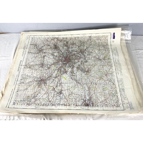 81 - VERY LARGE SELECTION OF ORDNANCE SURVEY / REFERENCE MAPS  MANY ONE INCH TO A MILE SCALE