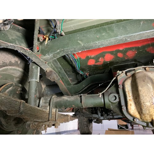 1 - A VERY SCARCE 1945 WILLYS OVERLAND/ FORD GPW JEEP, A GENUINE ‘BARN FIND’ HAVING JUST OVER 1000 RECOR... 