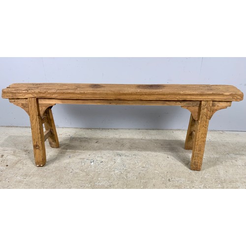 601 - RUSTIC BENCH WIDTH 141cm