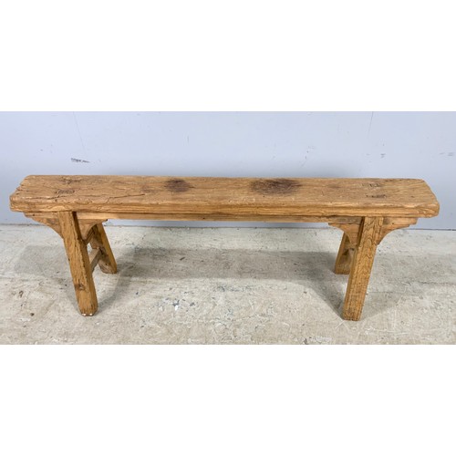 601 - RUSTIC BENCH WIDTH 141cm