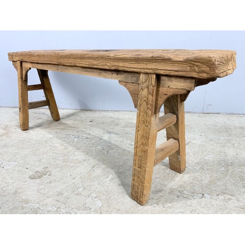 601 - RUSTIC BENCH WIDTH 141cm