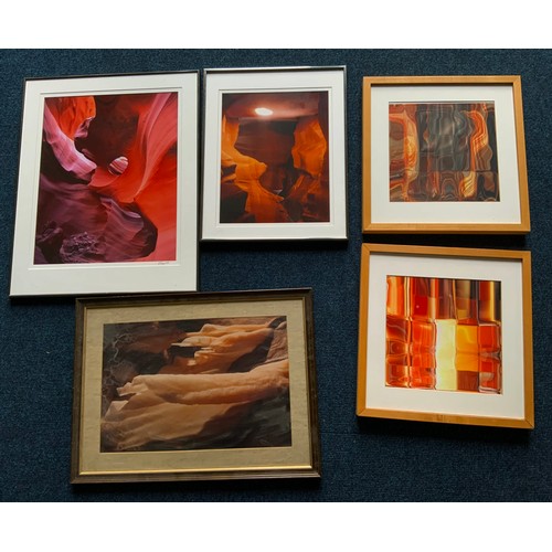 43 - 5 FRAMED ART PRINTS