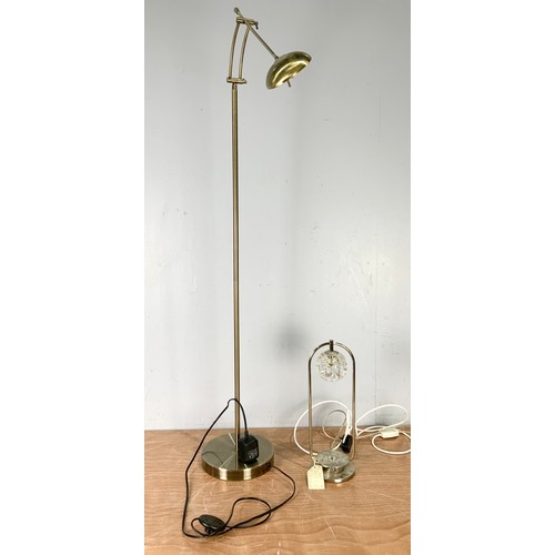 299 - MODERN TABLE LAMP WITH ADJUSTABLE STANDARD LAMP