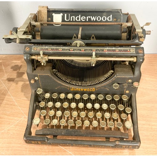 364 - IMPERIAL SAFARI TYPEWRITER WITH A UNDERWOOD NUMBER 5 STANDARD TYPEW