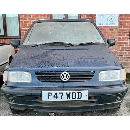 5 - 1997 VOLKSWAGEN GOLF CADDY PICKUP REGISTRATION P47 WDD. THE MOT FOR THIS CAR EXPIRED IN 2012 AND IT ... 