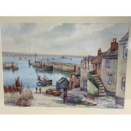 18 - WILLIAM SANDS (AKA THOMAS HERBERT VICTOR) (BRITISH 1894 – 1980) 2 CORNISH WATERCOLOURS