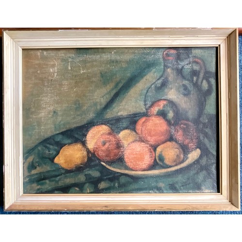 25 - ORIGINAL FRAMED PASTEL BY AUBREY SYKES 'COPPER AND GOLD', AN ORIGINAL STILL LIFE IN GILT FRAME, SIGN... 