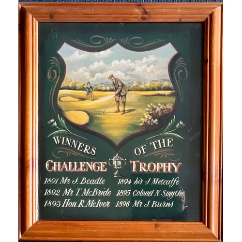 45 - COLLECTION OF FRAMED  PRINTS INCLUDING 7 'SPY' CRICKET PRINTS, WINNER OF THE CHALLENGE TROPHY GOLFIN... 