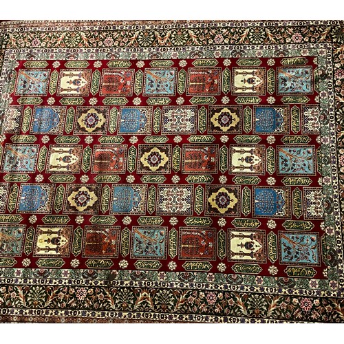 773 - HUGE GOOD QUALITY MULTI COLOURED RUG / CARPET 440cm x 350cm