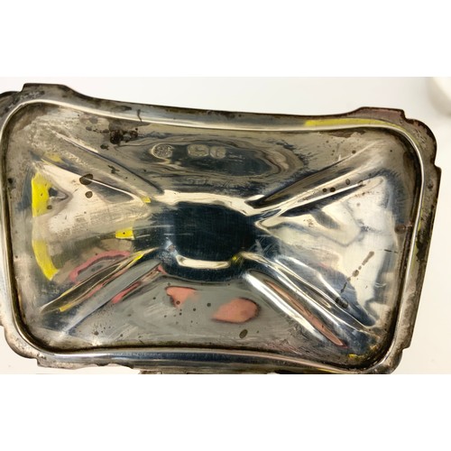 302 - HALLMARKED SHEFFIELD 1898 SUGAR BOX  271g