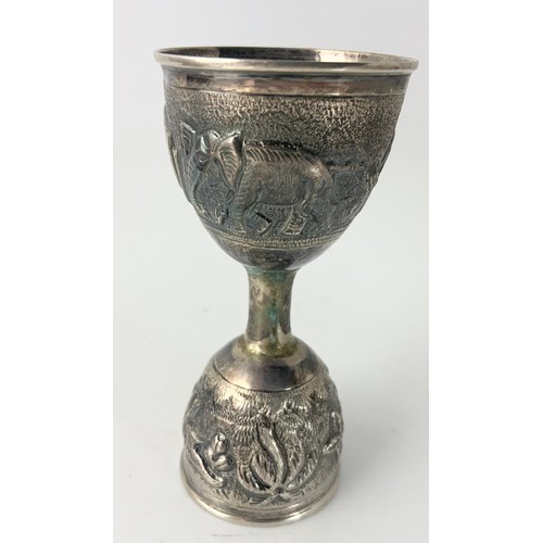 283 - 3 MATCHBOX COVERS  , A CAKE SLICE / KNIFE ALL STAMPED STERLING SILVER 224g WITH A SIMILAR  DESIGN CU... 