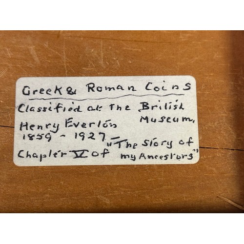 347 - QTY. COINS AND TOKENS INCLUDING GREEK AND ROMAN COINS AND TRADE TOKENS