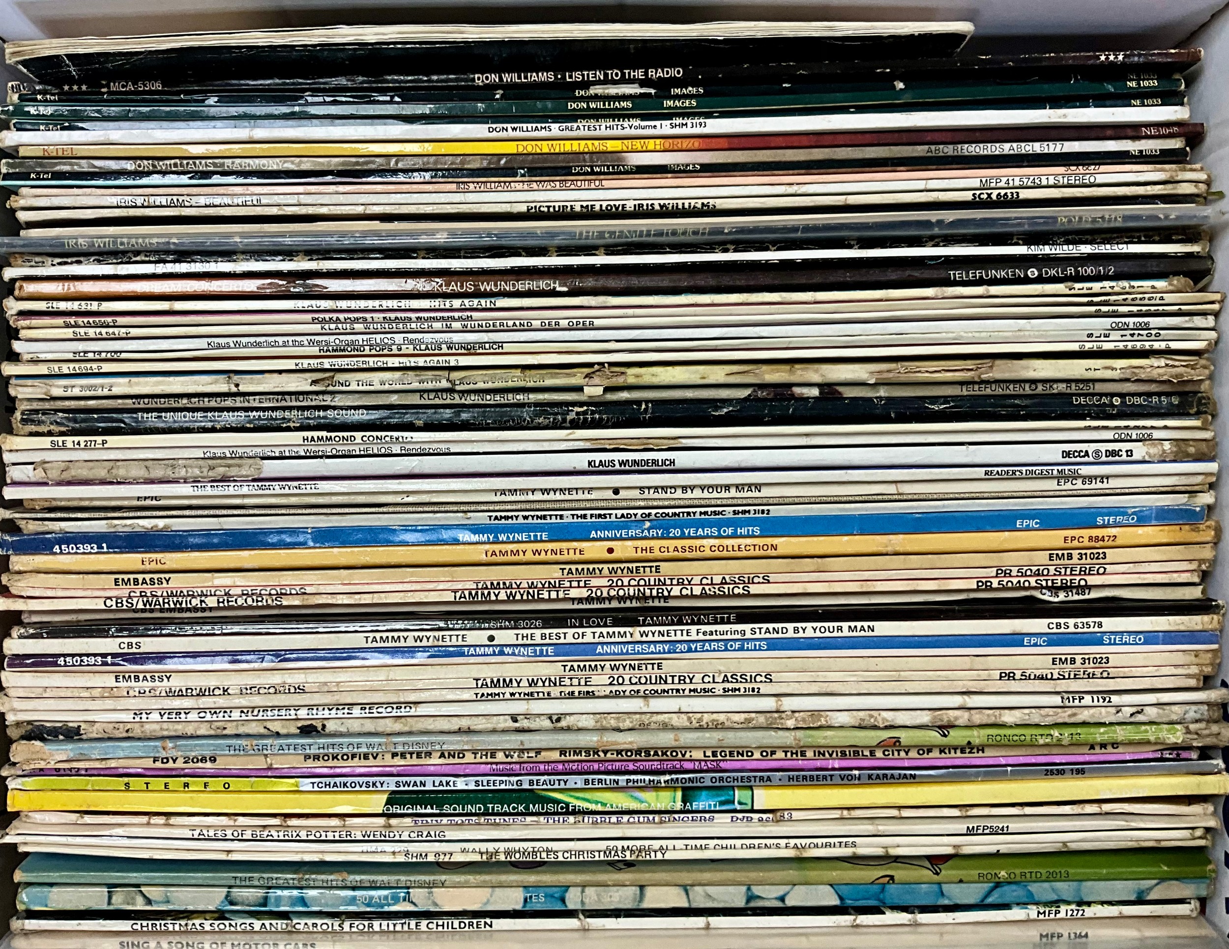 LARGE QUANTITY OF LP RECORDS - OVER 100 LP’S, MIXED GENRES INC ...
