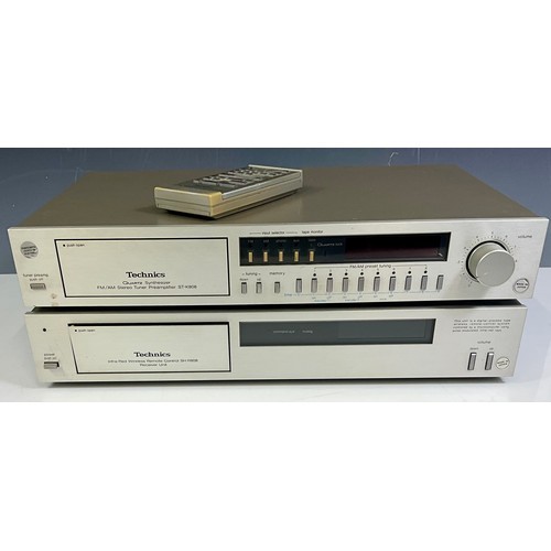 TWO TECHNICS SH-R808 REMOTE CONTROL RECEIVER UNITS AND TWO ST-K808 ...