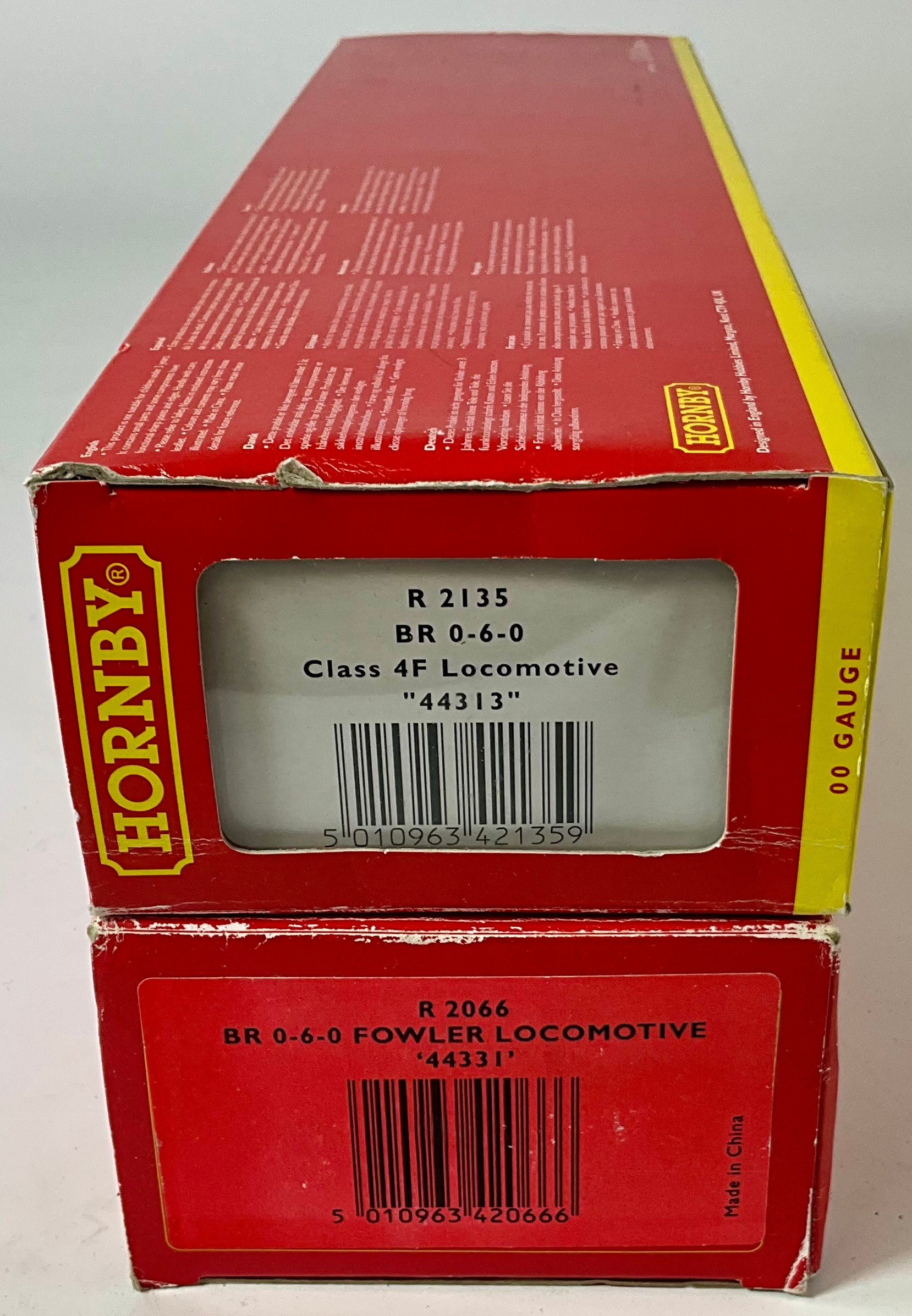 HORNBY (CHINA) R2135 BR CLASS 4F 44313 LTD EDITION WITH YELLOW STRIPE ...