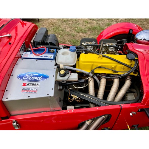 TIGER KIT CAR ON FORD SIERRA DONOR, CHERISHED REGISTRATION M42 RED ...