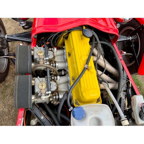TIGER KIT CAR ON FORD SIERRA DONOR, CHERISHED REGISTRATION M42 RED ...