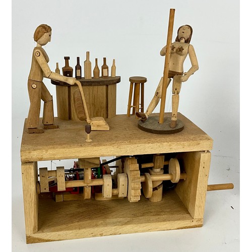 TWO HAND BUILT AUTOMATA WITH HOW TO DESIGN AND MAKE AUTOMATA BOOK BY ...