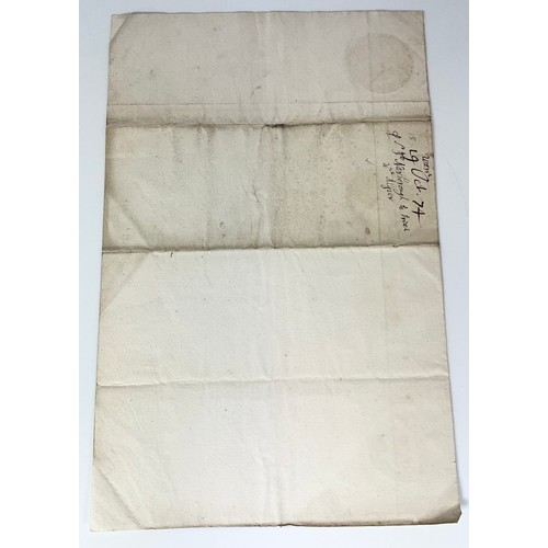 203 - ROYAL EPHEMERA- CHARLES II, CLERK WRITTEN DOCUMENT SIGNED TO ‘COUNCELLOR HENEAGE LORD FINCH, LORD KE... 