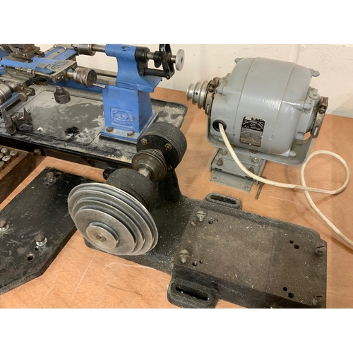 PULTRA, MODEL ENGINEERS, INSTRUMENT ,WATCHMAKERS, TOOLMAKERS 10MM LATHE ...