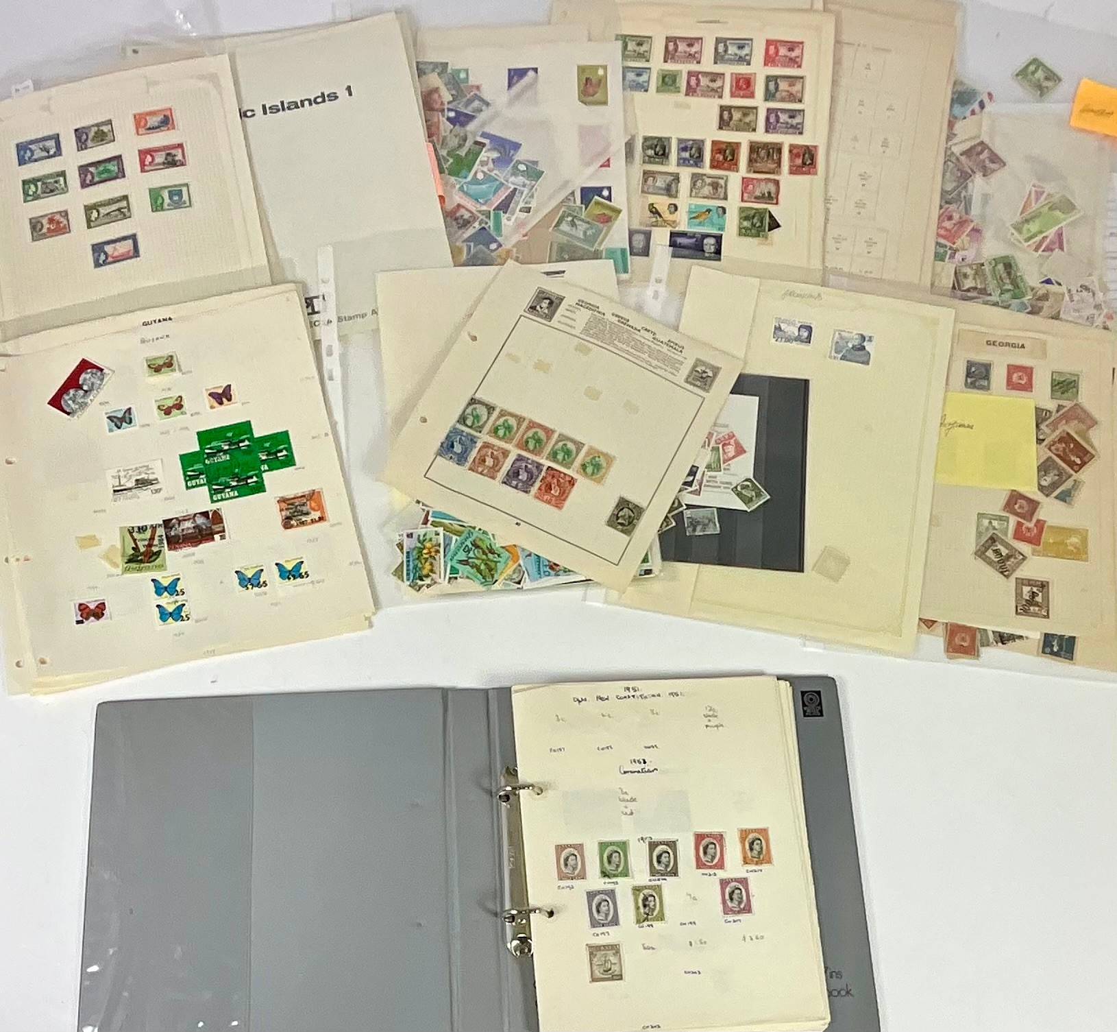 MULTI COUNTRY STAMP INTEREST, ON & OFF PAPER “F&G” FIGI, FINLAND ...