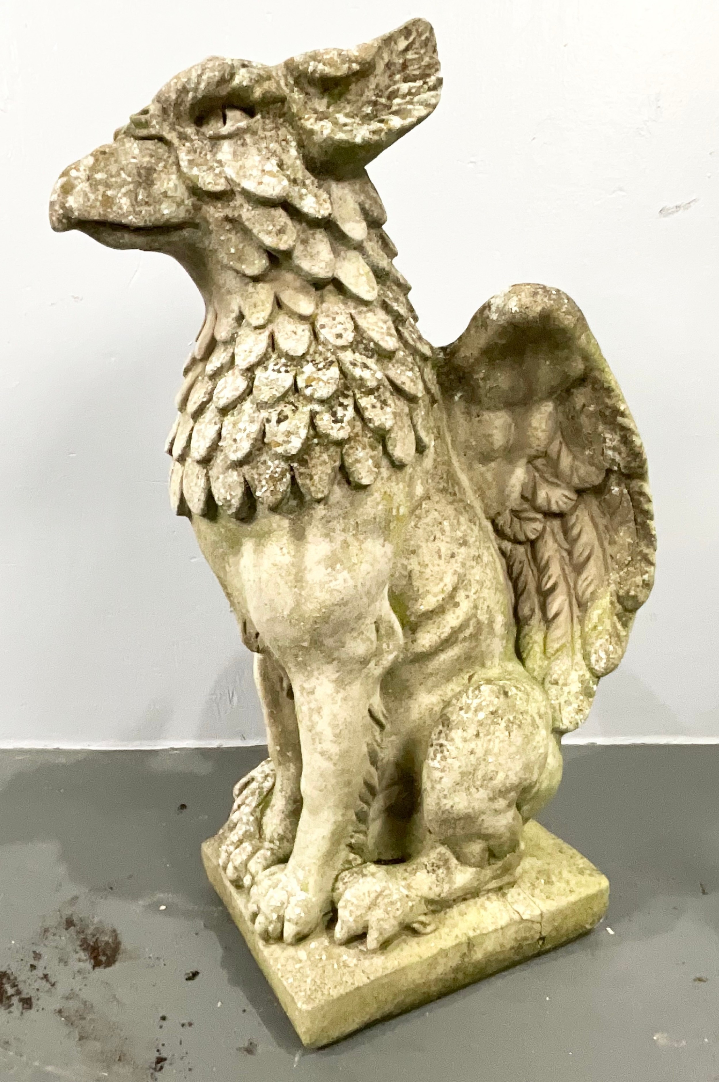 COMPOSITE GRIFFIN FIGURE 56cm