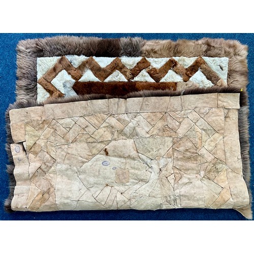 PERUVIAN ALPACA AND LLAMA SKIN RUG