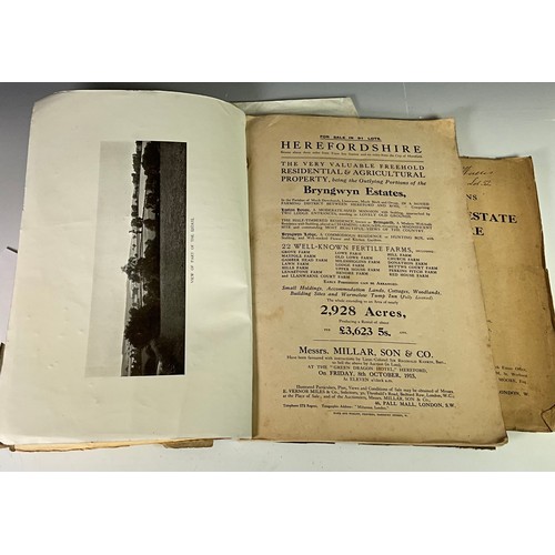 76 - ROYAL COMMISSION ON HISTORICAL MONUMENTS, ENGLAND (HMSO) - HEREFORDSHIRE, THREE VOLUMES VOL.1 SOUTH-... 