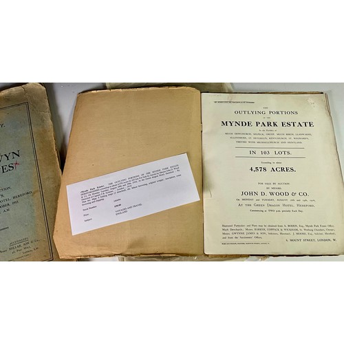 76 - ROYAL COMMISSION ON HISTORICAL MONUMENTS, ENGLAND (HMSO) - HEREFORDSHIRE, THREE VOLUMES VOL.1 SOUTH-... 