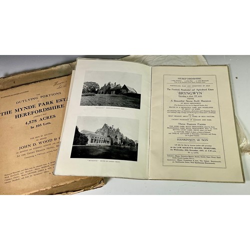 76 - ROYAL COMMISSION ON HISTORICAL MONUMENTS, ENGLAND (HMSO) - HEREFORDSHIRE, THREE VOLUMES VOL.1 SOUTH-... 