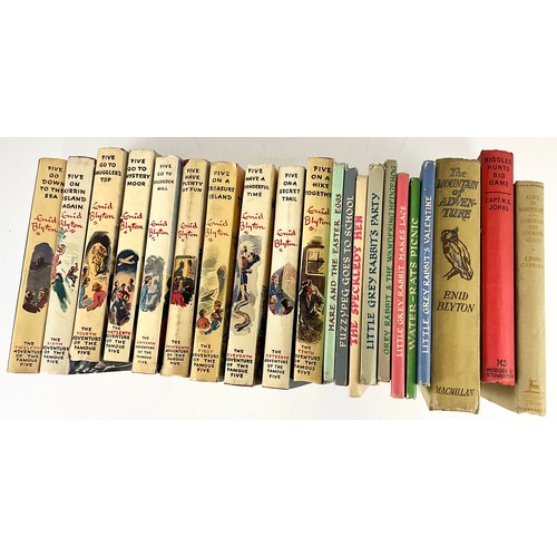 85 - MISC. CHILDREN’S BOOKS INCLUDING ALISON UTTLEY, ILLUS. MARGARET TEMPEST, ENID BLYTON FAMOUS FIVE ETC... 
