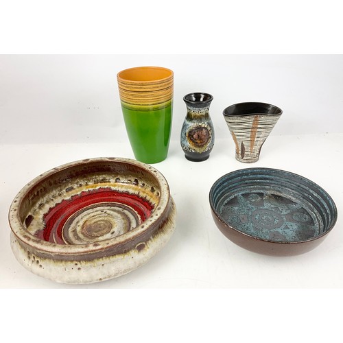 216 - MID CENTURY WEST GERMAN POTTERY