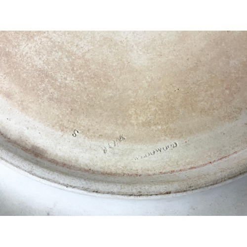 129 - WEDGWOOD JASPER WARE CHEESE DOME AND STAND  29cm DIAMETER