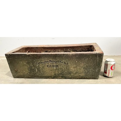 578 - GLAZED RECTANGULAR TROUGH (option) WIDTH 63cm
