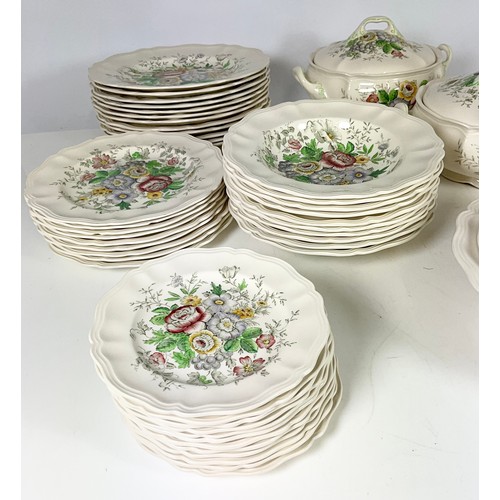 155 - TWO TRAYS OF ROYAL DOULTON MALVERN PATTERN D6197 TABLE WARE