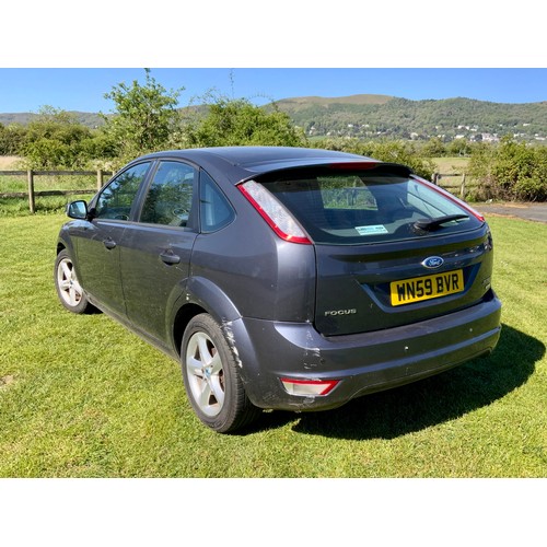 2 - FORD FOCUS 1.6TDCI ZETEC 5 DOOR, MANUAL, REGISTRATION NUMBER WN59 BVR, FIRST REGISTERED 9TH OCTOBER,... 