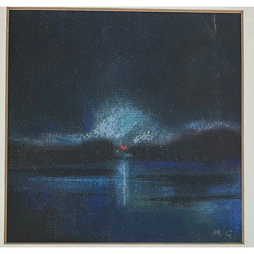 25 - SMALL OIL ON BOARD DEPICTING A DUTCH SCENE Approx. 15 x 21cm, A MICK GILMORE PASTEL AND TWO GODDEN P... 