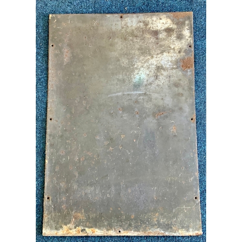  ENAMEL ADVERTISING SIGN, R.WHITE’S SOFT DRINKS SOLD HERE, EARLY SIGN WHITE WRITING ON GREEN BACKGROU... 