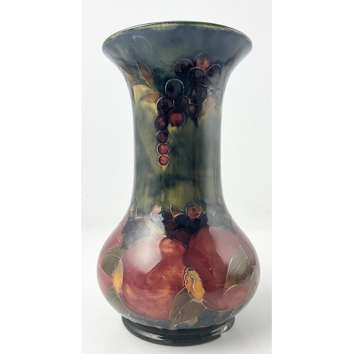 16 - EARLY MOORCROFT POTTERY LARGE VASE DECORATED IN THE POMEGRANATE PATTERN 24cm WITH BURSLEM BACKSTAMP ... 