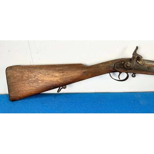33 - BLACK POWDER HAMMER GUN 121cm