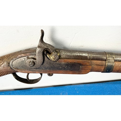 33 - BLACK POWDER HAMMER GUN 121cm