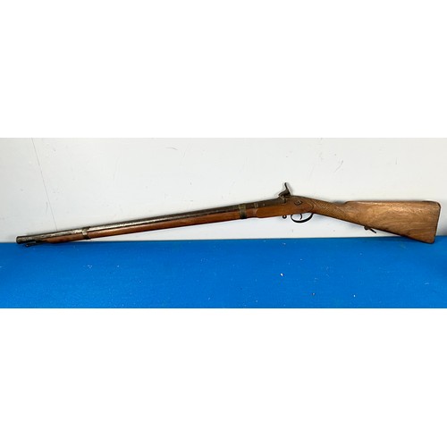 33 - BLACK POWDER HAMMER GUN 121cm