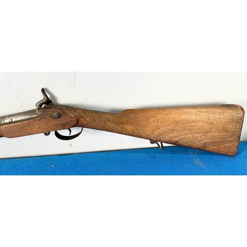 33 - BLACK POWDER HAMMER GUN 121cm