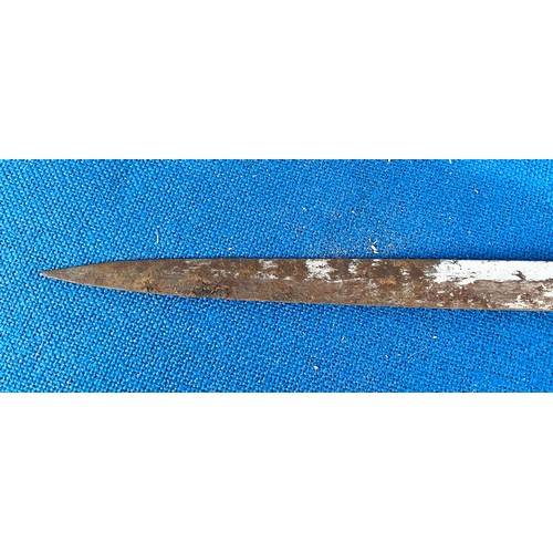 38 - ROYAL ARTILLERY OFFICER’S SWORD WITH SCABBARD AF