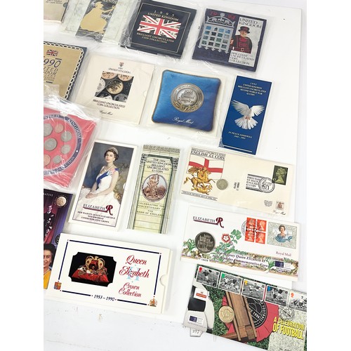 69 - LARGE QTY. COINS AND COIN SETS INC. COMMEMORATIVES IN PRESENTATION PACKS