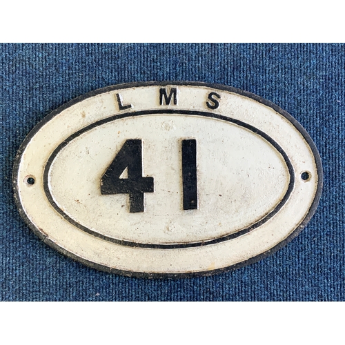 LMS CAST IRON BRIDGE PLATE NUMBER 45