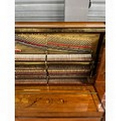 208 - Steinway (c1894)
A fine Art cased satinwood and inlaid Model V upright piano, the case inset with pa... 