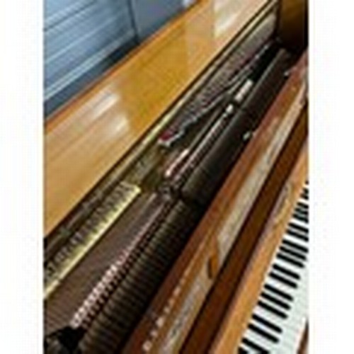 208 - Steinway (c1894)
A fine Art cased satinwood and inlaid Model V upright piano, the case inset with pa... 