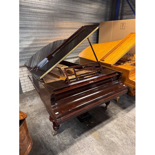 200 - Blüthner (c1898)
A 190cm grand piano in a rosewood case. This instrument has been restored and refin... 